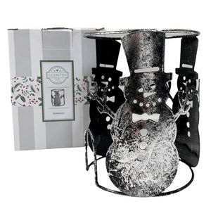 NWT SCENTSY Snowman Candle Holder